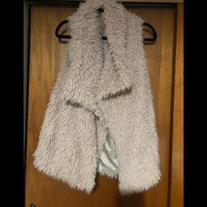 Fuzzy vest
